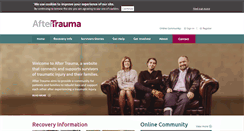 Desktop Screenshot of aftertrauma.org
